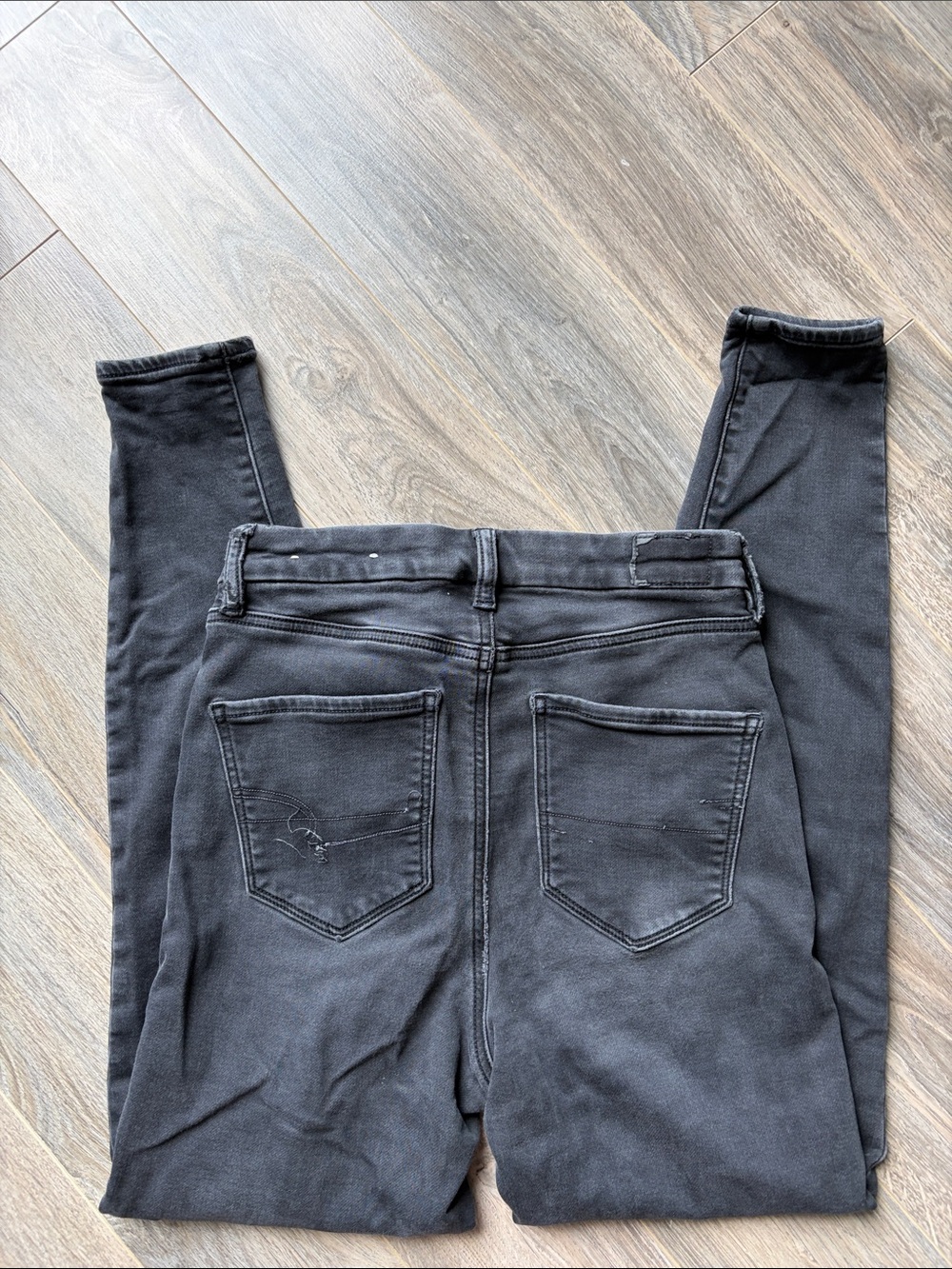 American Eagle Outfitters Black Skinny Jeans - Picture 5 of 8